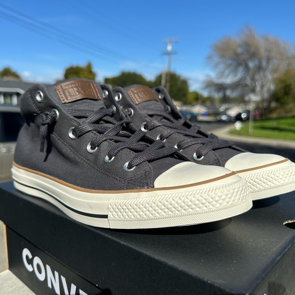 Converse Black and White Chuck Taylor Sneakers